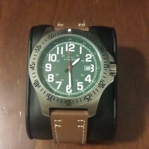 Elevon Aviator Leather Band Watch ELE120-12